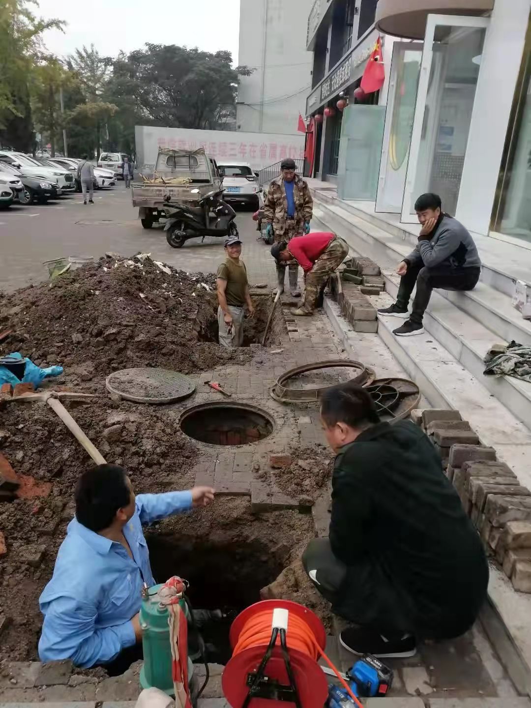 假期搶修奮戰 保障民生供水